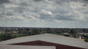Weather camera view of Noblesville HS.