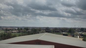 Weather camera view of Noblesville HS.