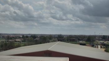 Weather camera view of Noblesville HS.