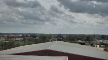 Weather camera view of Noblesville HS.