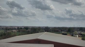 Weather camera view of Noblesville HS.