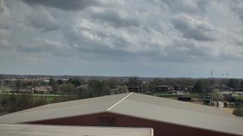Weather camera view of Noblesville HS.