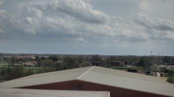 Weather camera view of Noblesville HS.