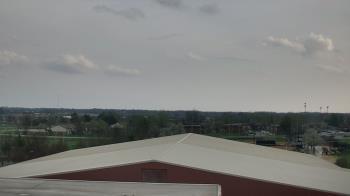 Weather camera view of Noblesville HS.