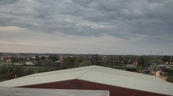 Weather camera view of Noblesville HS.