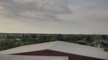 Weather camera view of Noblesville HS.