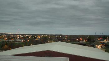 Weather camera view of Noblesville HS.