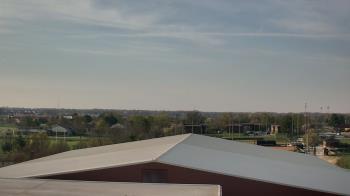 Weather camera view of Noblesville HS.