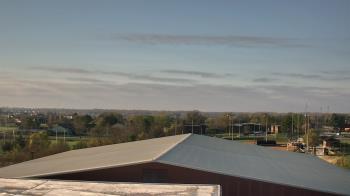 Weather camera view of Noblesville HS.