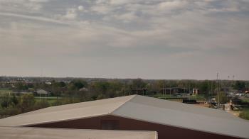 Weather camera view of Noblesville HS.