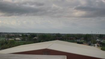 Weather camera view of Noblesville HS.