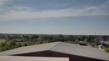 Weather camera view of Noblesville HS.