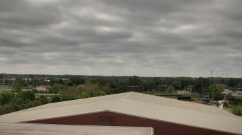 Weather camera view of Noblesville HS.