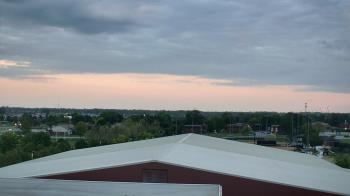Weather camera view of Noblesville HS.