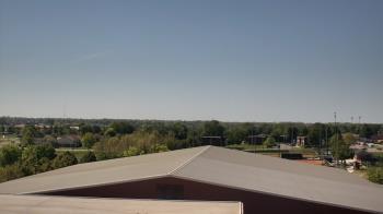 Weather camera view of Noblesville HS.