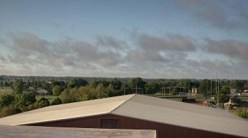 Weather camera view of Noblesville HS.