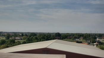 Weather camera view of Noblesville HS.