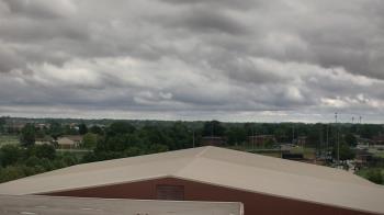 Weather camera view of Noblesville HS.