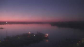 Weather camera view of Emerald Coast Marine.