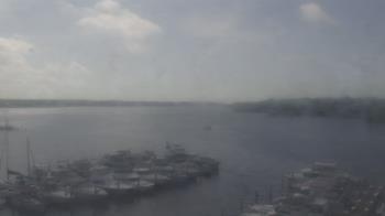 Weather camera view of Emerald Coast Marine.