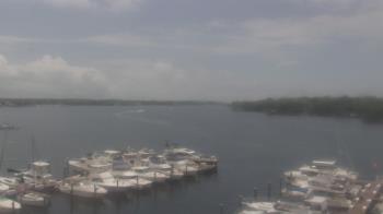 Weather camera view of Emerald Coast Marine.