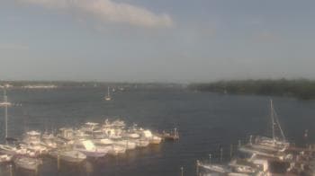 Weather camera view of Emerald Coast Marine.