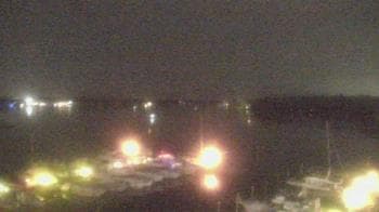 Weather camera view of Emerald Coast Marine.