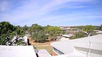 Weather camera view of Northwest Florida State College - Science Building.