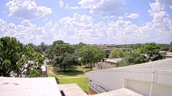 Weather camera view of Northwest Florida State College - Science Building.