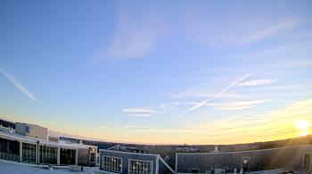 Weather camera view of Nantucket High School.