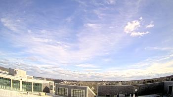 Weather camera view of Nantucket High School.