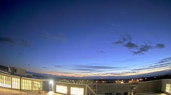 Weather camera view of Nantucket High School.