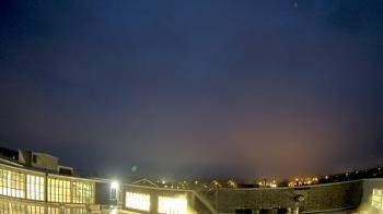 Weather camera view of Nantucket High School.