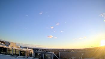 Weather camera view of Nantucket High School.