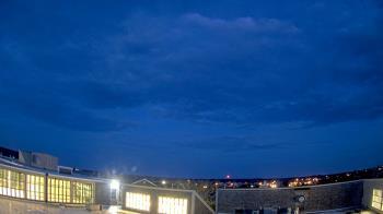 Weather camera view of Nantucket High School.