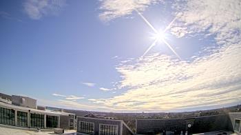 Weather camera view of Nantucket High School.