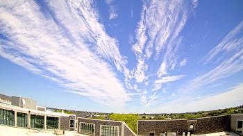 Weather camera view of Nantucket High School.