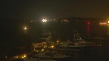 Weather camera view of Hamilton Harbor Yacht Club.