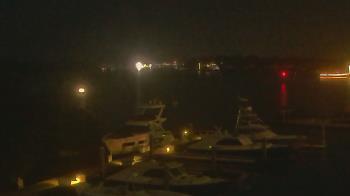 Weather camera view of Hamilton Harbor Yacht Club.