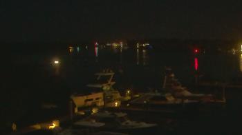 Weather camera view of Hamilton Harbor Yacht Club.