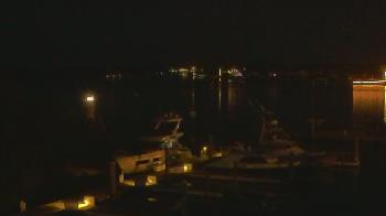 Weather camera view of Hamilton Harbor Yacht Club.