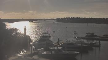 Weather camera view of Hamilton Harbor Yacht Club.