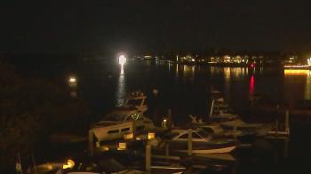 Weather camera view of Hamilton Harbor Yacht Club.