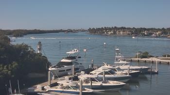 Weather camera view of Hamilton Harbor Yacht Club.