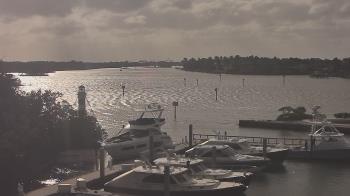 Weather camera view of Hamilton Harbor Yacht Club.