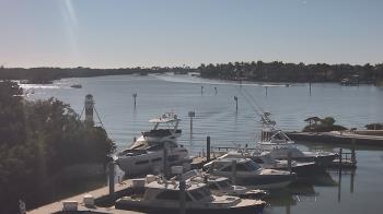 Weather camera view of Hamilton Harbor Yacht Club.