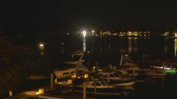 Weather camera view of Hamilton Harbor Yacht Club.