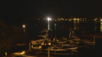Weather camera view of Hamilton Harbor Yacht Club.