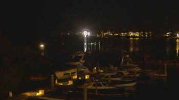 Weather camera view of Hamilton Harbor Yacht Club.