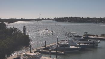 Weather camera view of Hamilton Harbor Yacht Club.